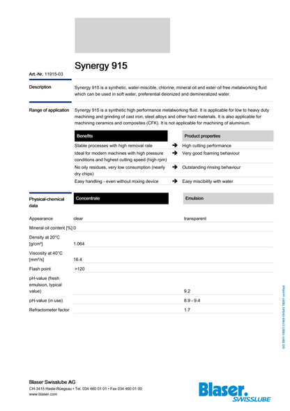 Synergy 915